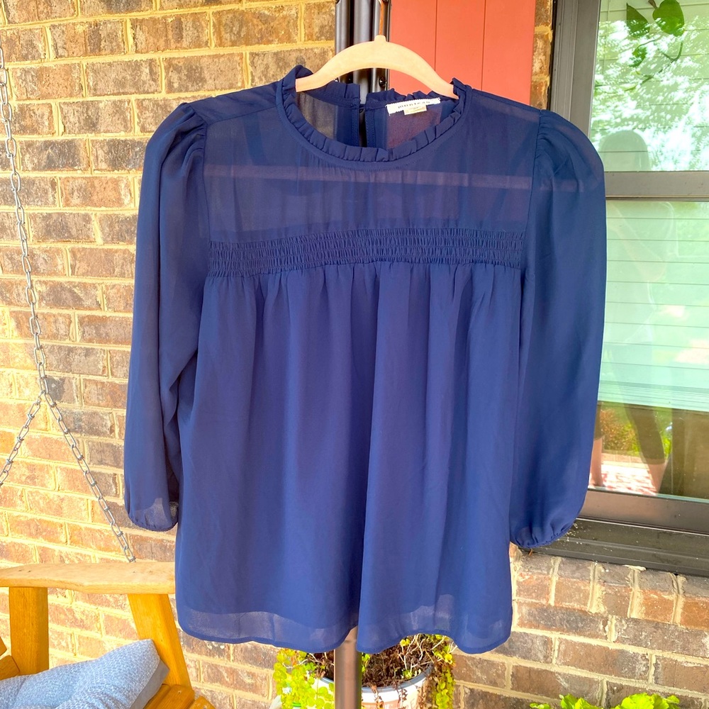 Monteau navy blue medium top